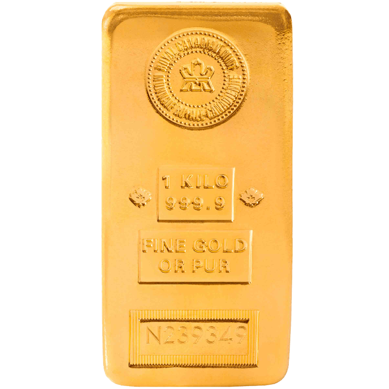 Image pour Lingot d’or de 1 kg de la Monnaie royale canadienne à partir de Métaux précieux TD